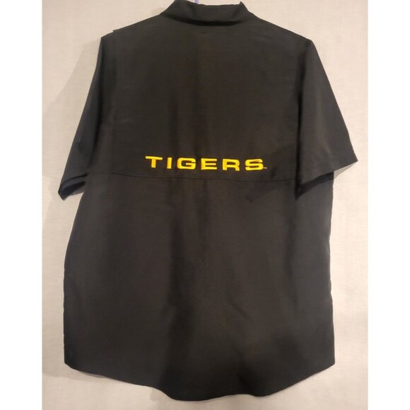 Missouri Tigers Men's M Black Shirt NWT Mizzou College Pockets Pro Edge School - Picture 2 of 8